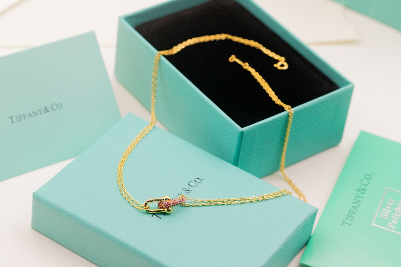 Tiffany Sterling Floating Heart Pendant Necklace (16) - www.newkick.vip